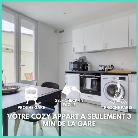Cozy 4 Proche Gare - Cozy Palaiseau